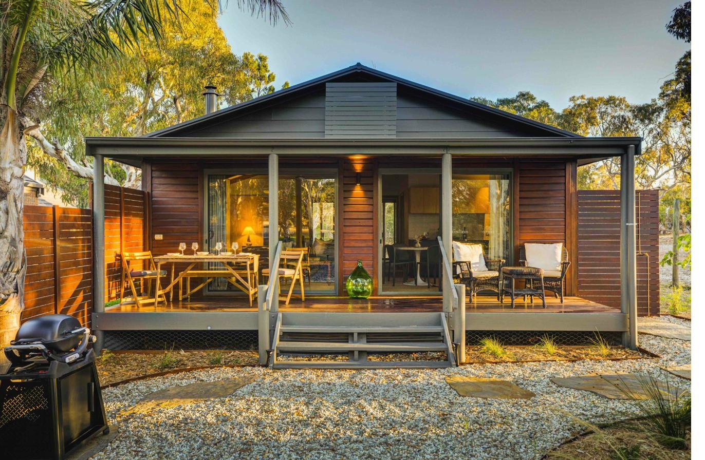 Front of the hideaway