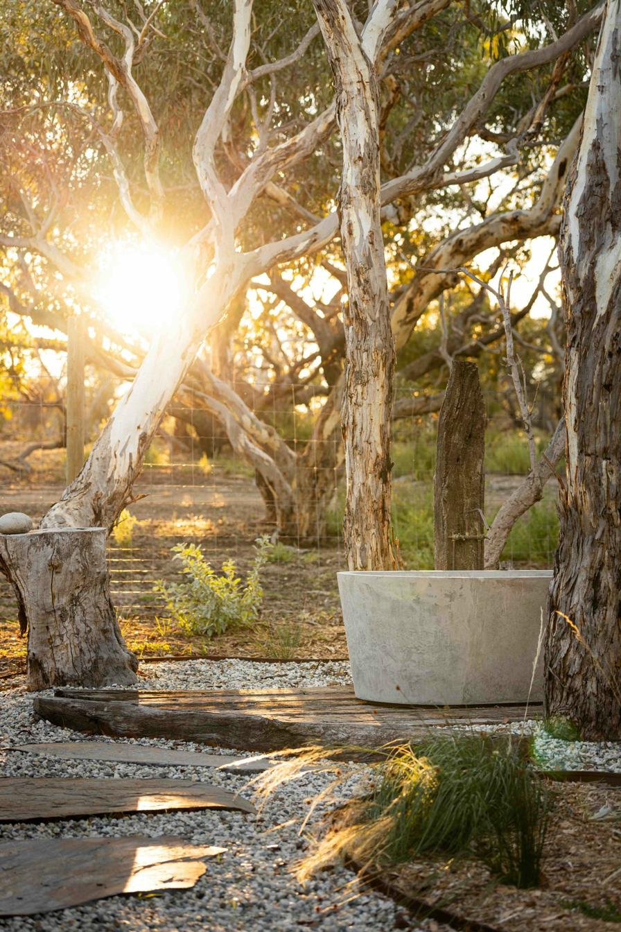 Outdoor shower